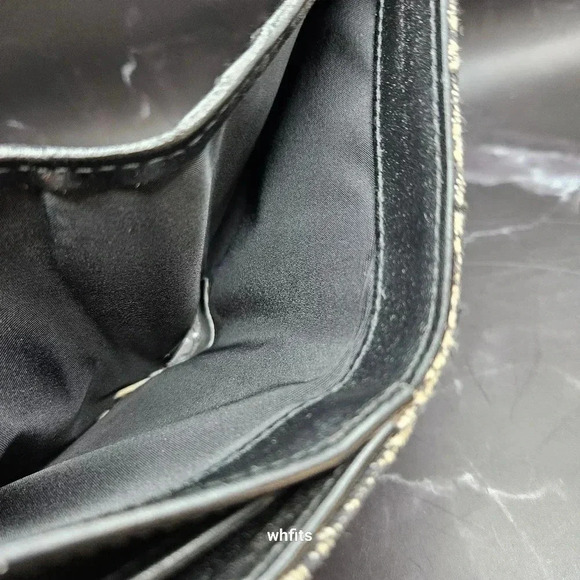 Christian Dior Trotter Canvas Trifold Wallet with dust bag and box. - Picture 10 of 13